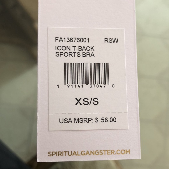 Icon T-Back Sports Bra - Picture 4 of 4